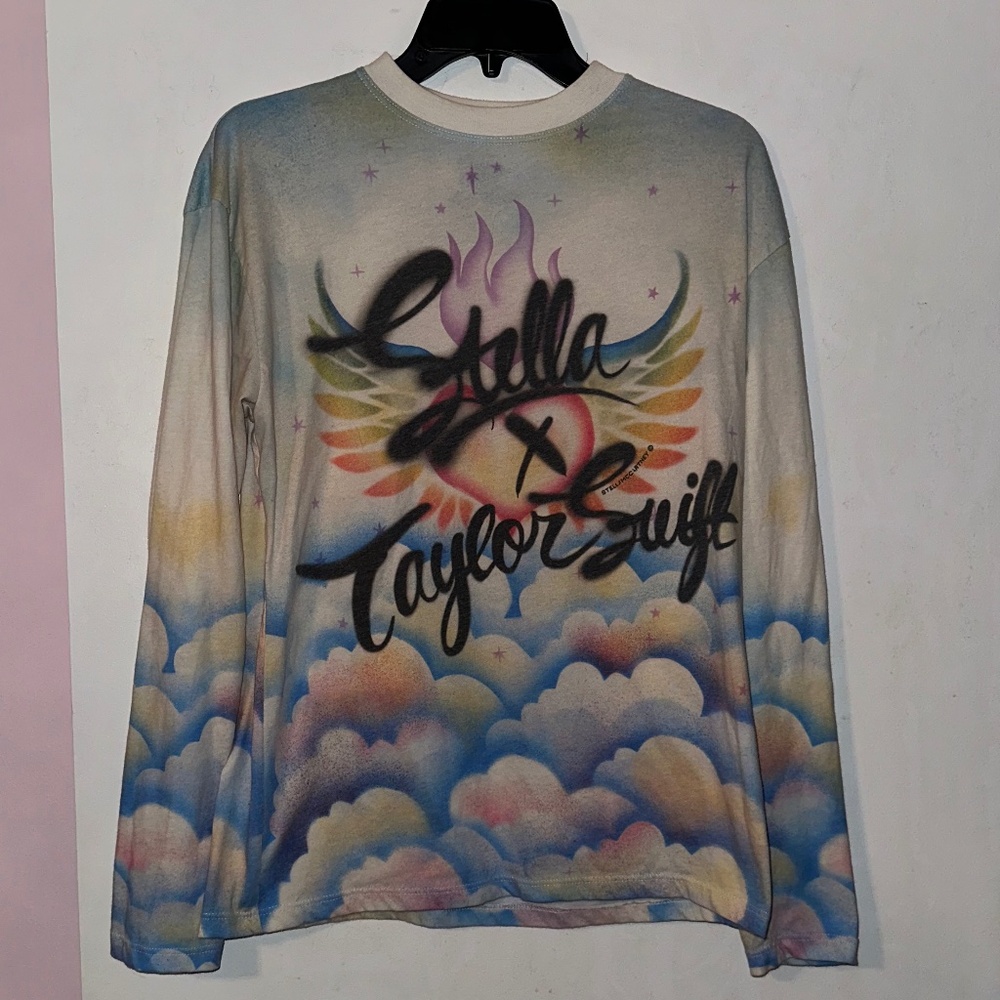Taylor Swift Multicolor Long Sleeve Tee